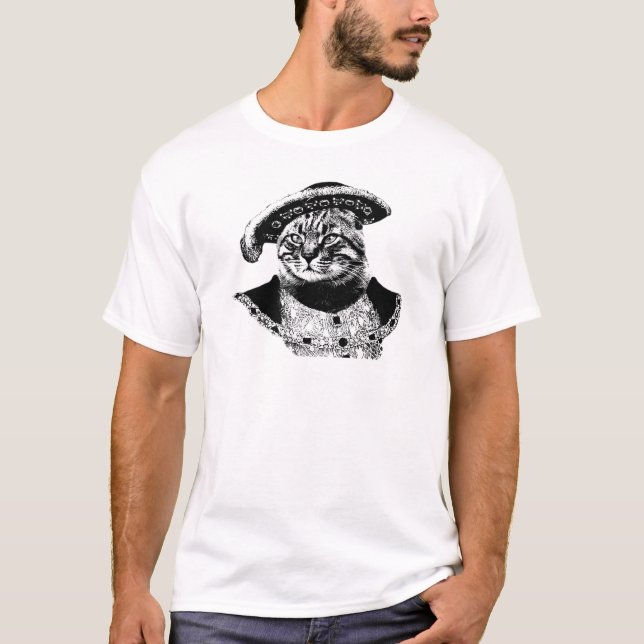 T-shirt Chat tigré de Henry VIII (Devant)
