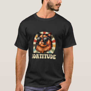 T-shirt Chat Tortue,Caractère de Tortue
