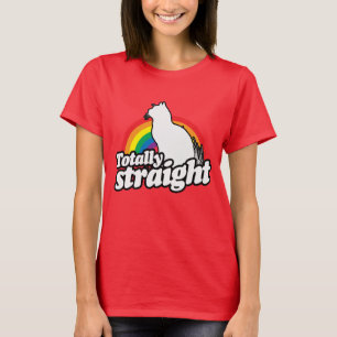 T-shirt CHAT TOTALEMENT DROIT - BLANC - (2).png