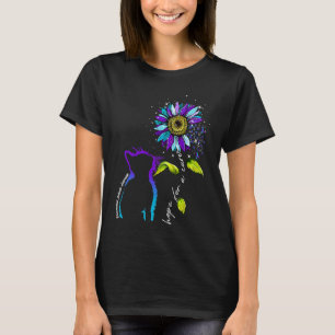 T-shirt Chat Tournesol Sarcellite Rhumatoïde Téale Et Viol