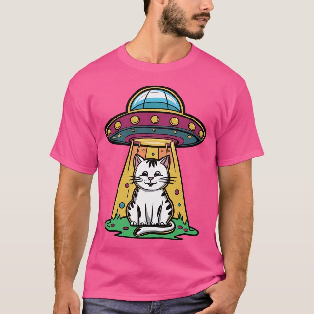 T-shirt Chat Ufo (Devant)