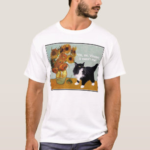 T-shirt Chat vilain de Van Gogh