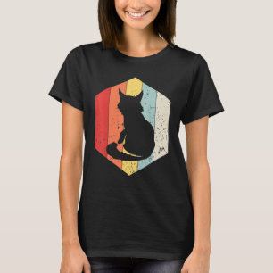 T-shirt Chat Vintage Cool Chat Chaton Mignon Animal 80s 9
