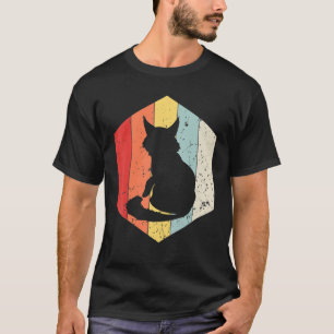 T-shirt Chat Vintage Cool Chat Cute Kitten Animal 80s 90s