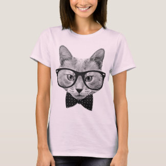T-shirt Chat vintage de hippie