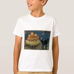 T-shirt Chat vintage Halloween