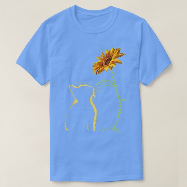 T-shirt Chat Vous Êtes Mes Chats Sunshine (Design devant)
