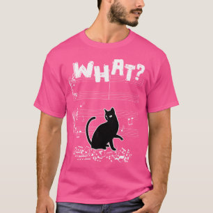 T-shirt Chat What Funny Chat Music Note