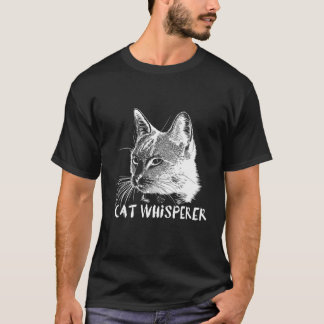 T-shirt Chat Whisperer Chat Personne Amoureux des chats Ca