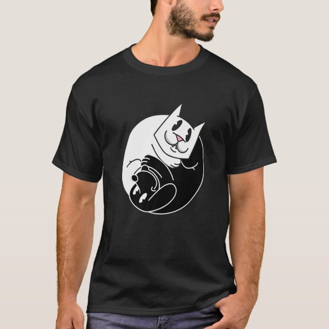 T-shirt Chat Ying Chien Yang (Devant)
