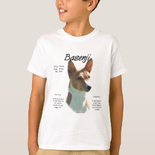 T-shirt Châtaigner Basenji Histoire Design Tout sur Basenj