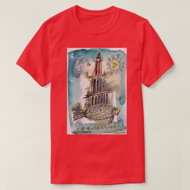 T-shirt Château (Design devant)