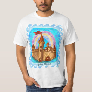 T-shirt Château Arc-en-ciel
