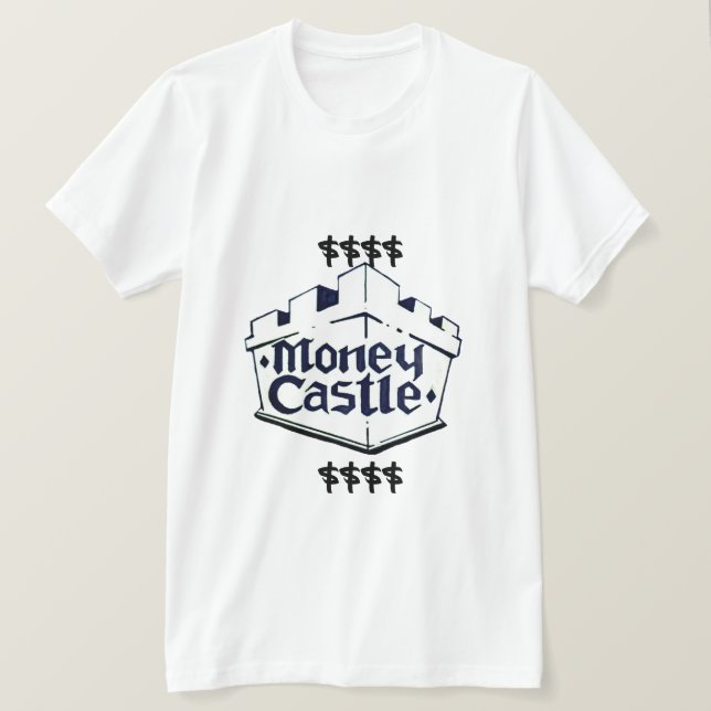 t-shirt château d'argent (Design devant)