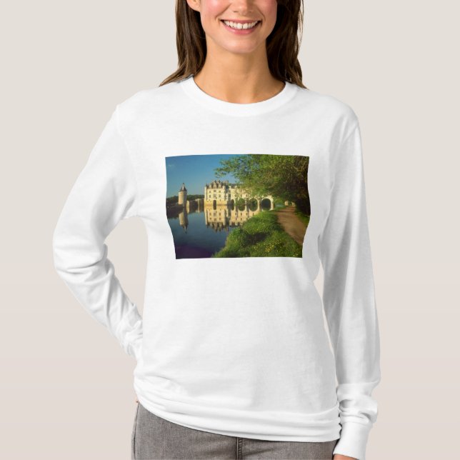 T-shirt Château de Chenonceau, Vallée de la Loire, (Devant)