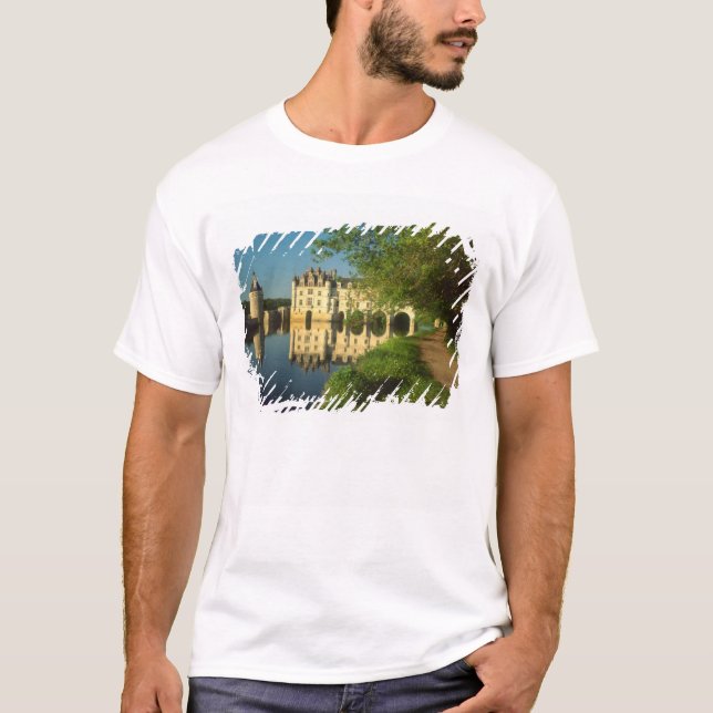 T-shirt Château de Chenonceau, Vallée de la Loire, (Devant)