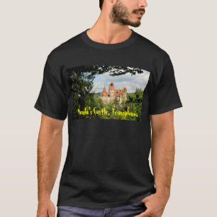 T-shirt Château de Dracula en Transylvanie, Roumanie
