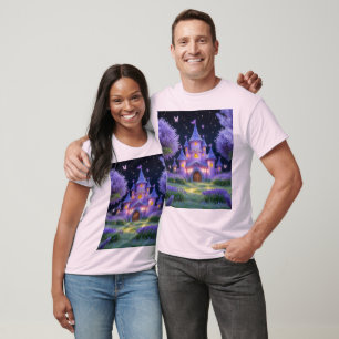 T-shirt Château de Fairy de la Lavande Cachée Grove