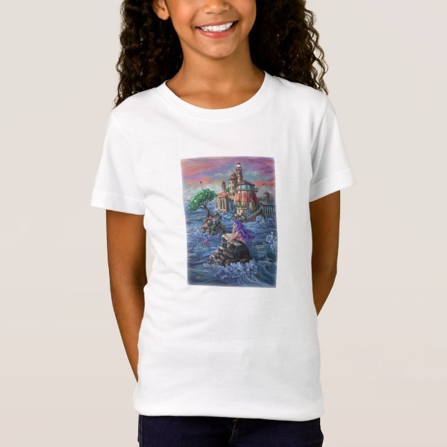 T-Shirt Château de Mermaid (Devant)