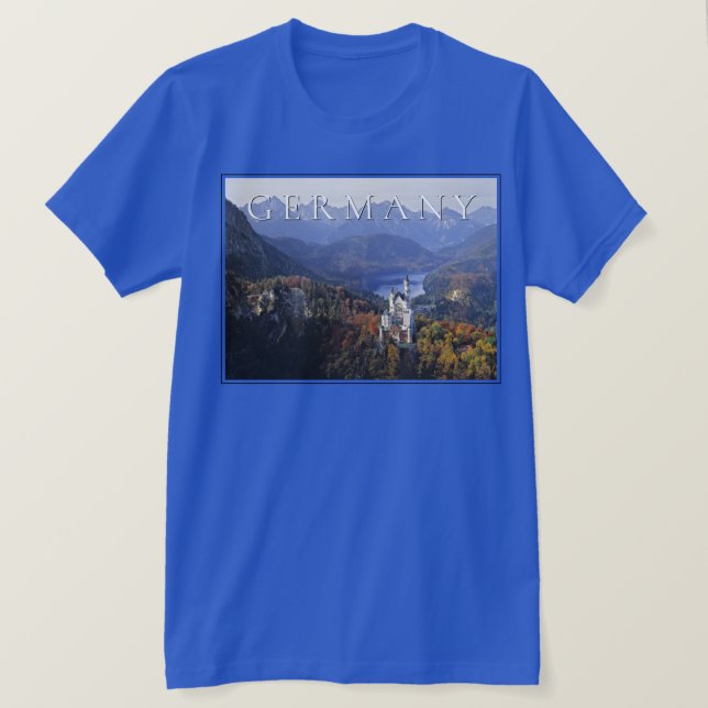 T-shirt Château de Neuschwanstein | Allemagne, Bavière (Design devant)