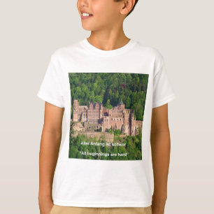 T-shirt Château de Neuschwanstein Francfort & Citation all