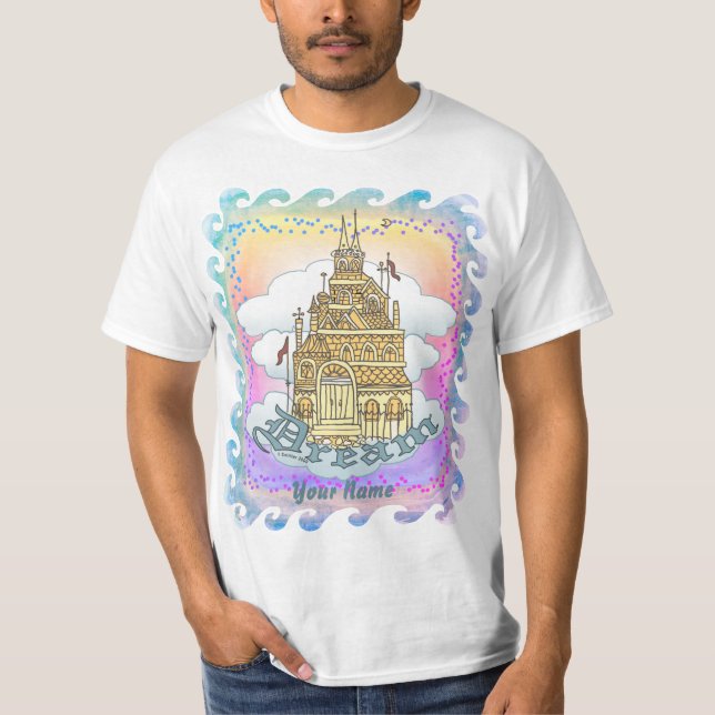 T-shirt Château de rêve  (Devant)