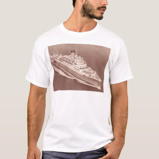 T-shirt Château de RMS Windsor, ligne de château des