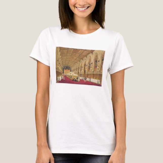 T-shirt Château de St George, Windsor, 1838 (Devant)