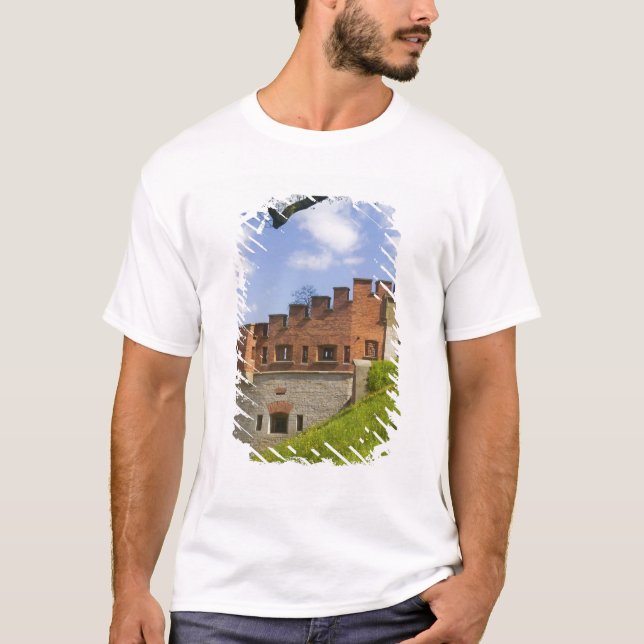 T-shirt Château de Wawel, Cracovie, Pologne (Devant)