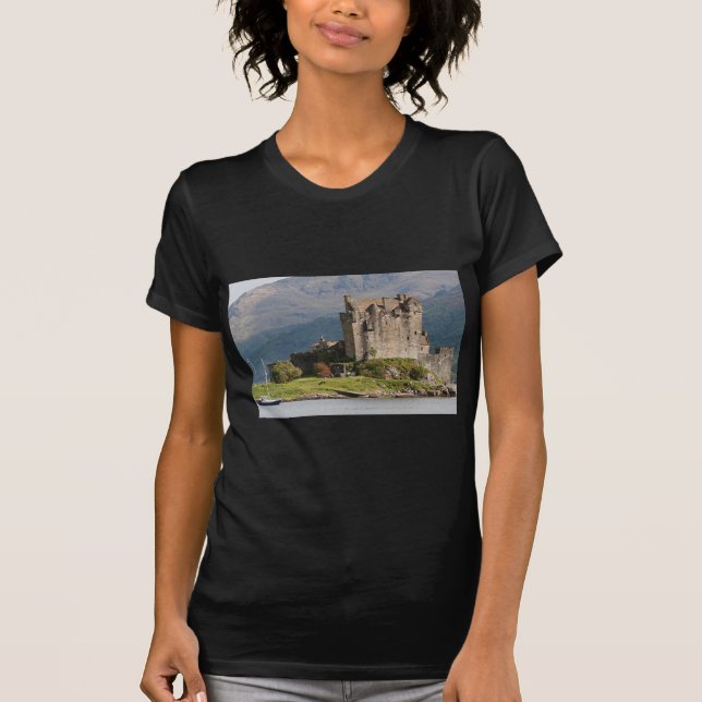 T-shirt Château d'Eilean Donan, Ecosse, Royaume-Uni 2 (Devant)