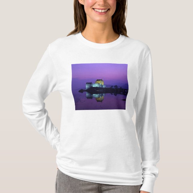 T-shirt Château d'Eilean Donan, Highlands, Écosse (Devant)