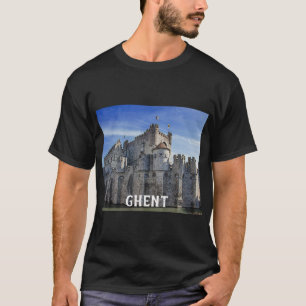 T-shirt Château des Comtes de Gand.