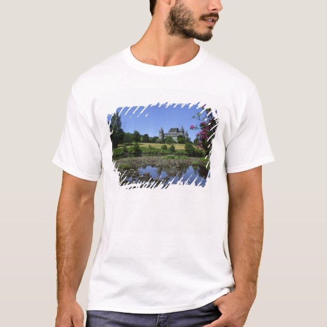 T-shirt Château d'Inverary, Strathclyde, Écosse (Devant)
