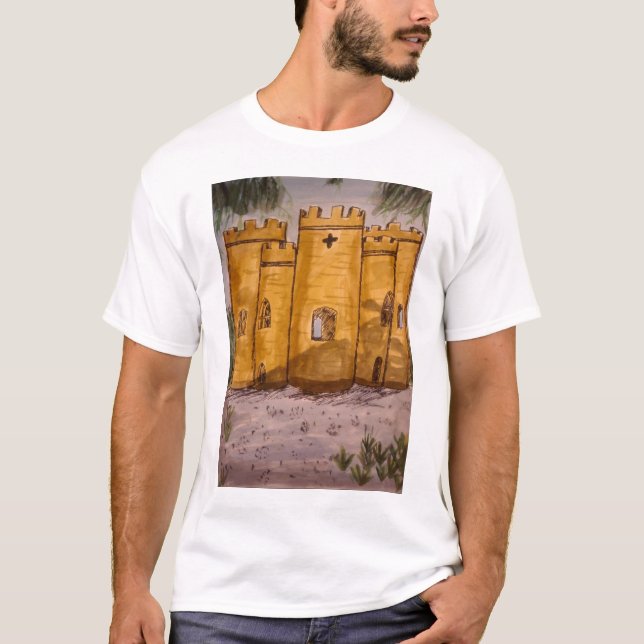 T-shirt Château d'or (Devant)