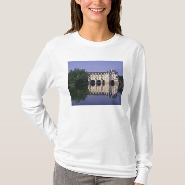 T-shirt Château du Chenonceau, Vallée de la Loire, (Devant)