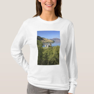 T-shirt Château Eilean Donan, Écosse. La célèbre Eilé