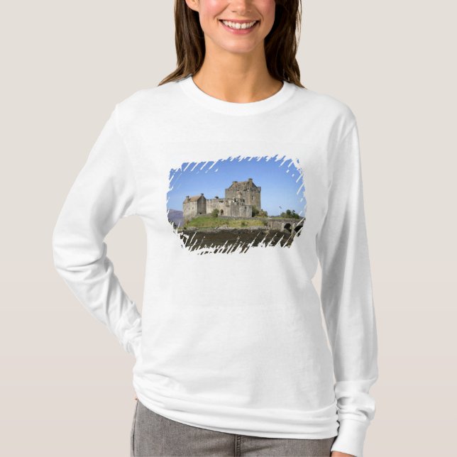 T-shirt Château Eilean Donan, Écosse. Le célèbre Eilean 3 (Devant)