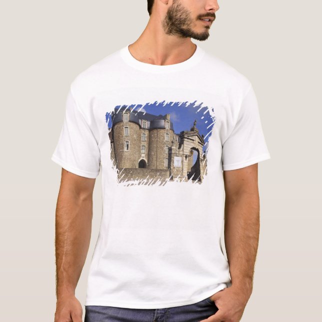 T-shirt Château et Musée, Boulogne, Pas-de-Calais, (Devant)