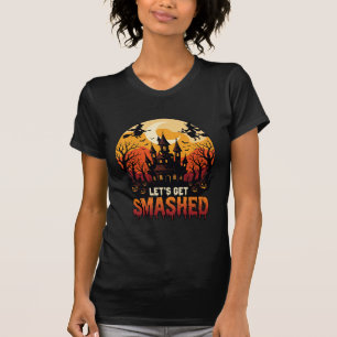 T-shirt Château Hanté Halloween Sorcières Faisons Nous Écl