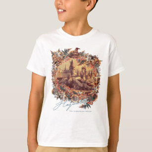 T-shirt CHÂTEAU HOGWARTS™ Graphique floral