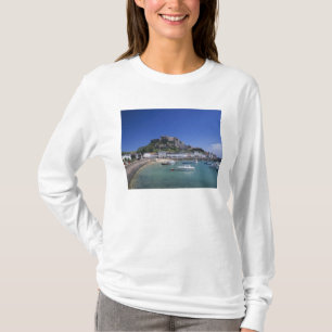 T-shirt Château Mont Orgueil et port, Gorey, Jersey