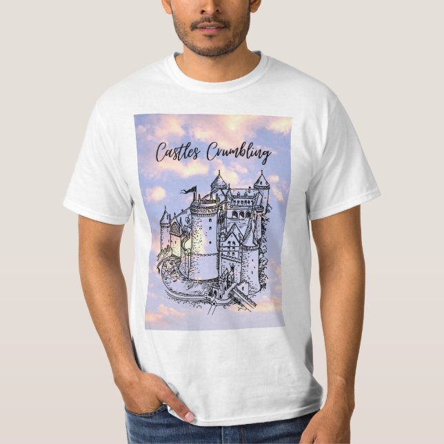 T-shirt Châteaux en ruines (Devant)