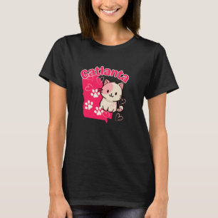 T-shirt Chatlanta Atlanta Géorgie Mamans de chats Amoureux