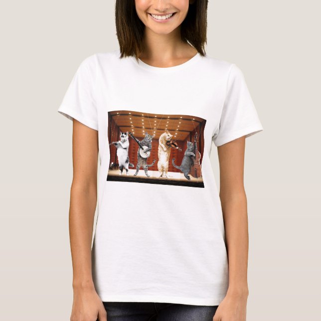 T-shirt chatmusic (Devant)