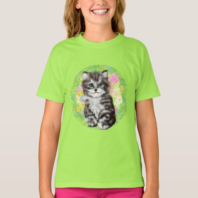 T-shirt chaton (Devant)