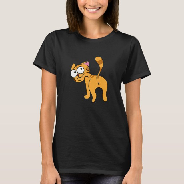 T-shirt Chaton Cul de Chat (Devant)