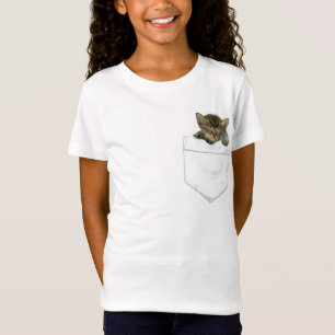 T-Shirt Chaton dans votre poche