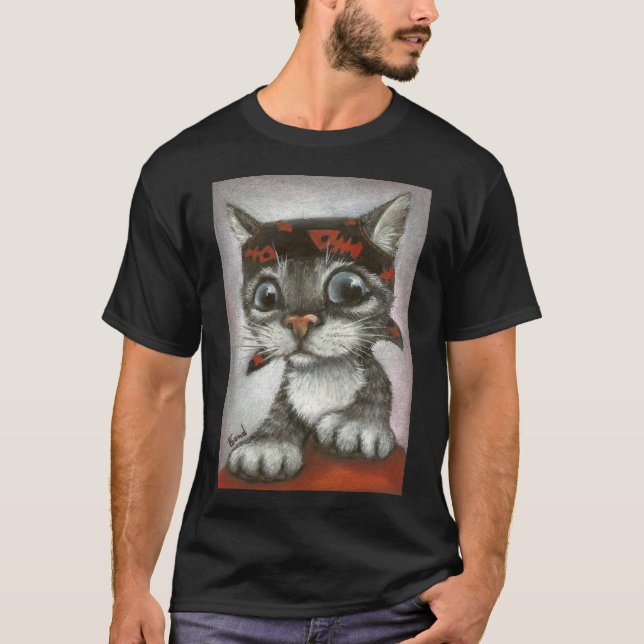 T-shirt Chaton de pirate (Devant)