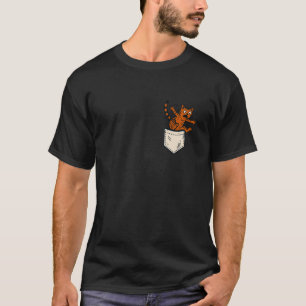 T-shirt Chaton de poche drôle