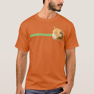 T-shirt Chaton laser